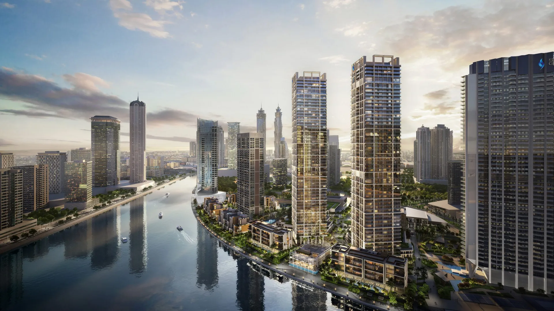 Peninsula by Select Group canal-front towers in Business Bay