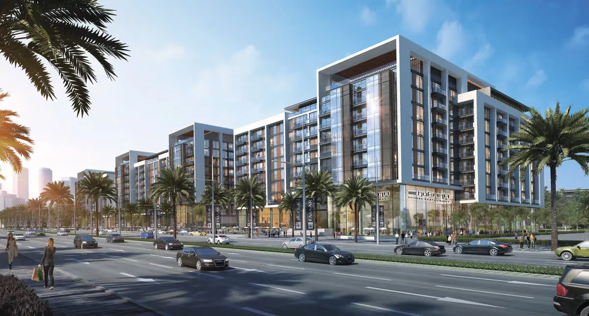 Park Heights and Park Ridge apartment towers in Dubai Hills