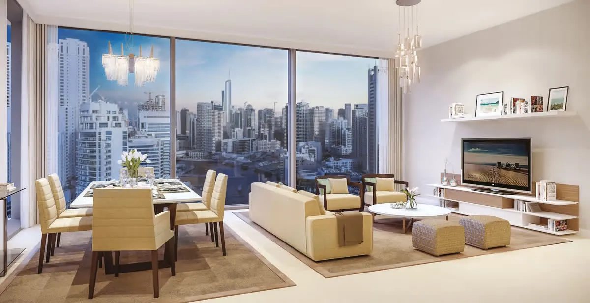 Luxury Marina apartment interior