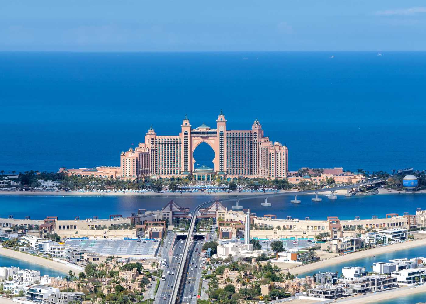Atlantis The Palm and crescent branded residences