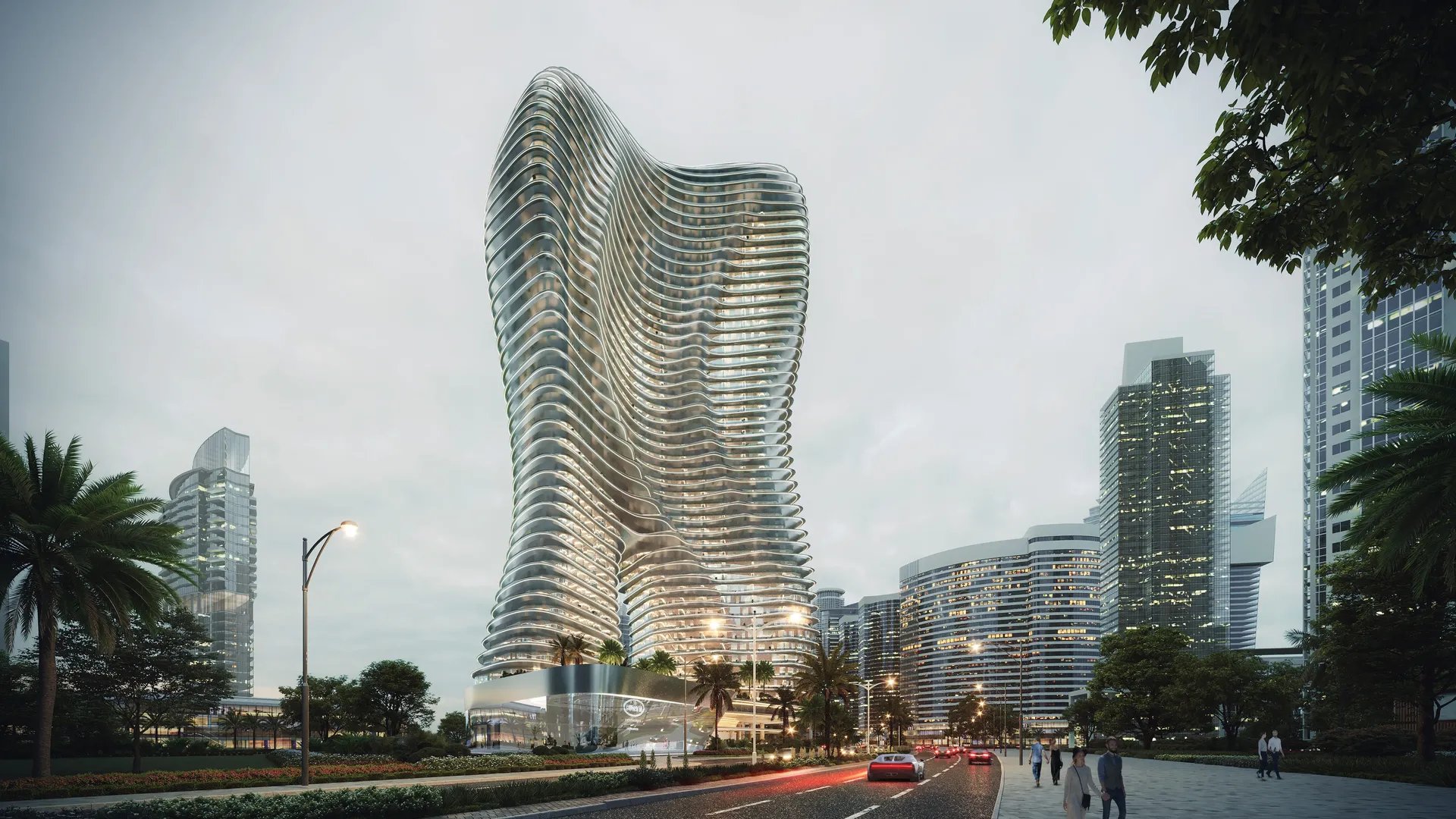 Bugatti Residences by Binghatti branded ultra-luxury tower in Business Bay Dubai