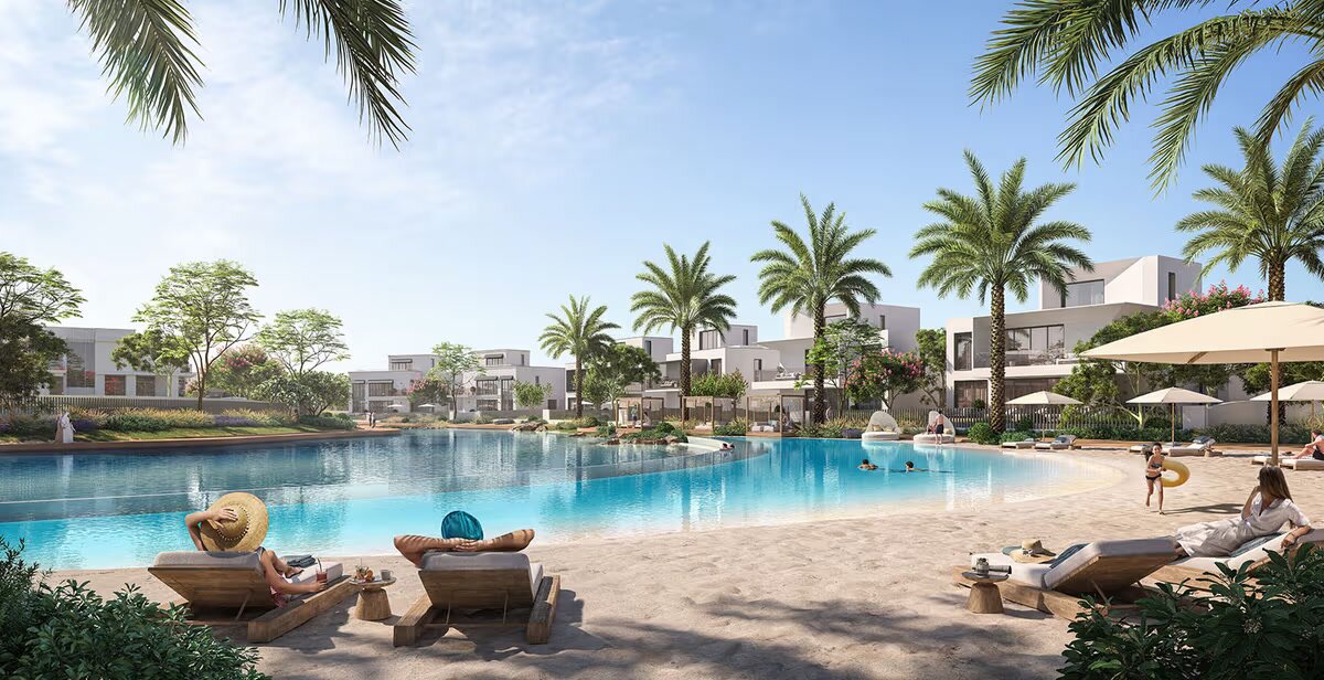 The Oasis by Emaar — crystal lagoon and luxury villas