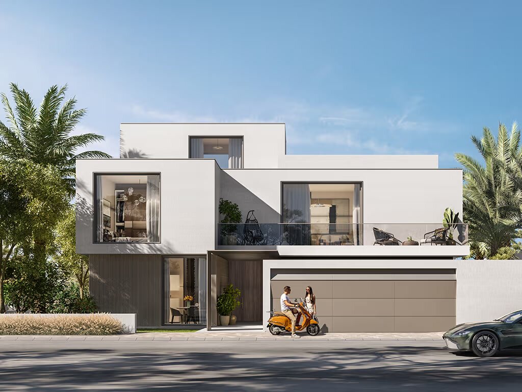 Modular villa exterior