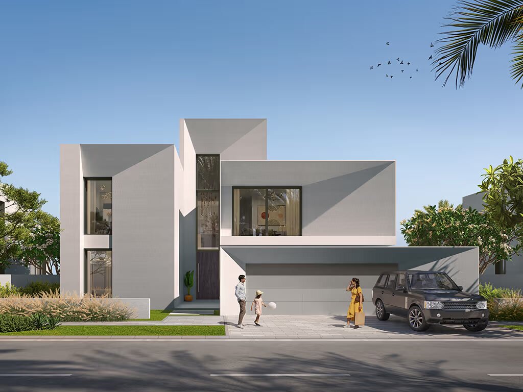 The Oasis signature mansion with sculptural facade